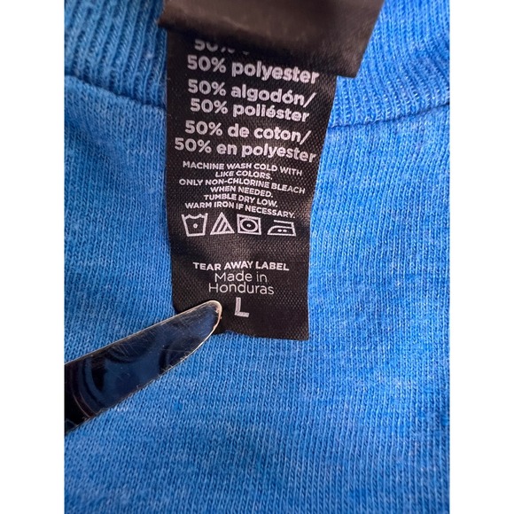 2 Luke Bryan Kill the Lights Tour T Shirt Blue & Black Graphic Concert Tshirts - Picture 7 of 14